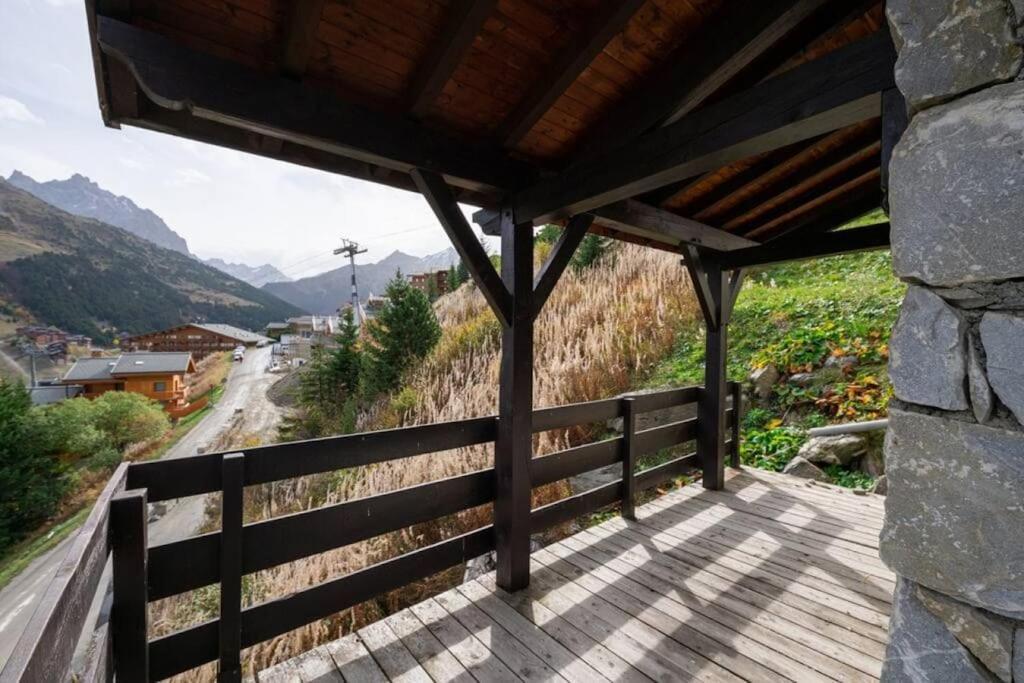 L'Arc-En-Ciel - Appartement Sur Les Hauteurs Du Mottaret Avec Acces Aux Pistes Les Allues Exteriör bild